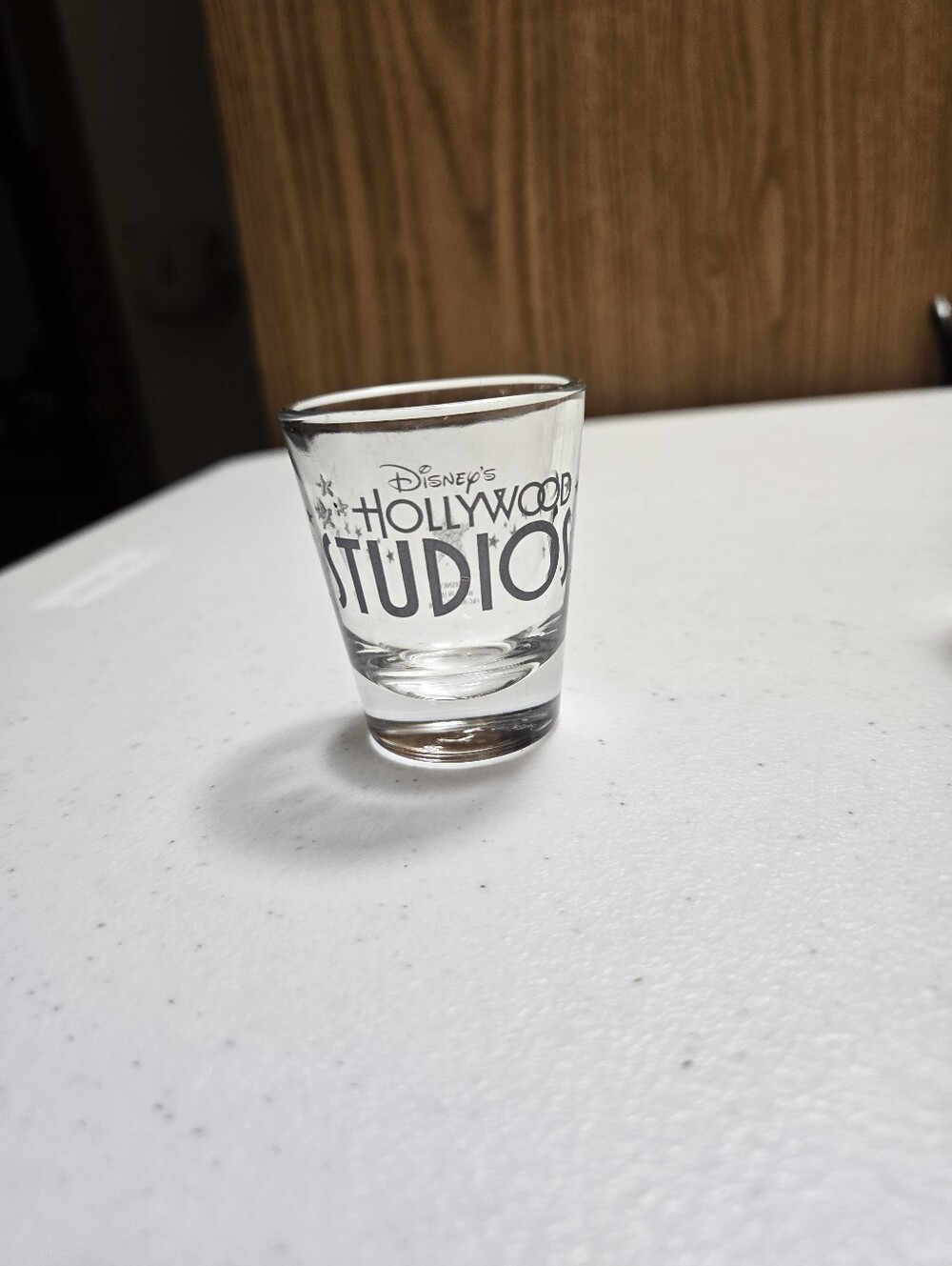 Disney Hollywood Studios Souvenir Shot Glass -Toothpick Holder. New.